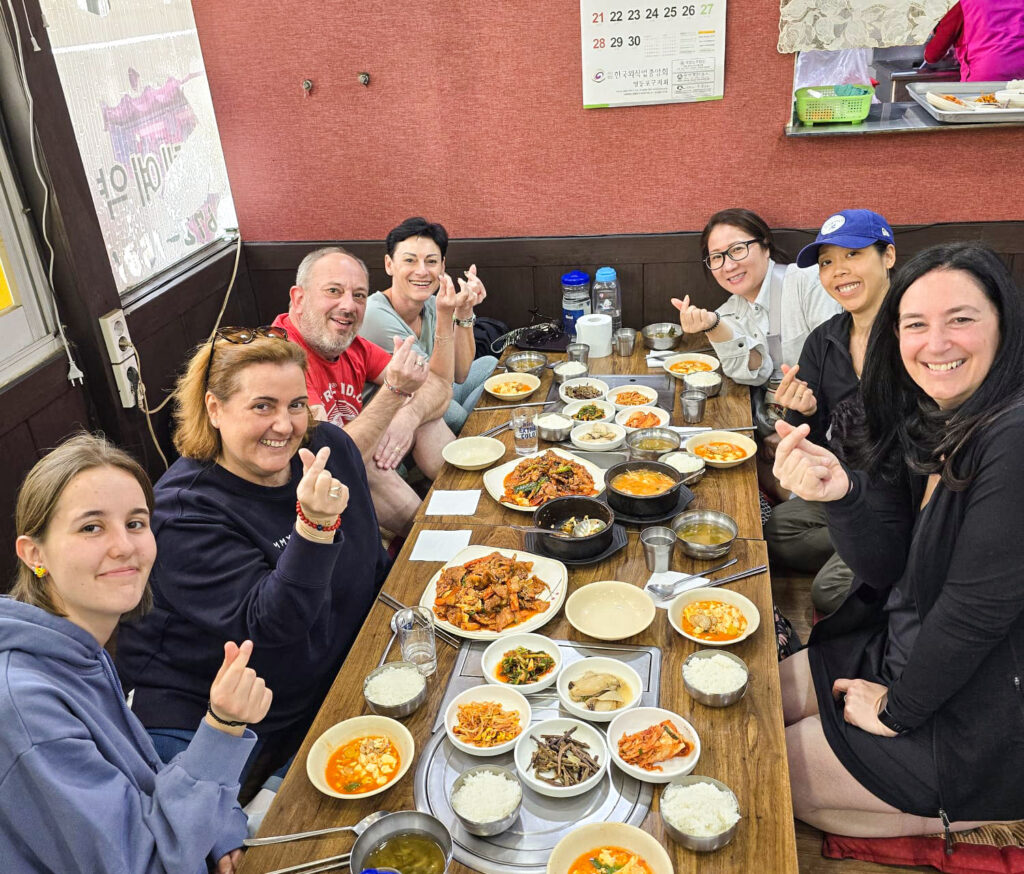 Korean Food tour korean baekban Korean dreamers