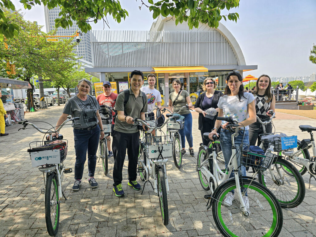 Korean bike Hangang Korean dreamers