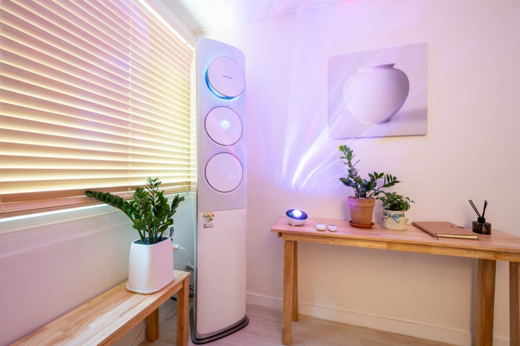 Apartment in seoul Le Cocon air condition scaled 1